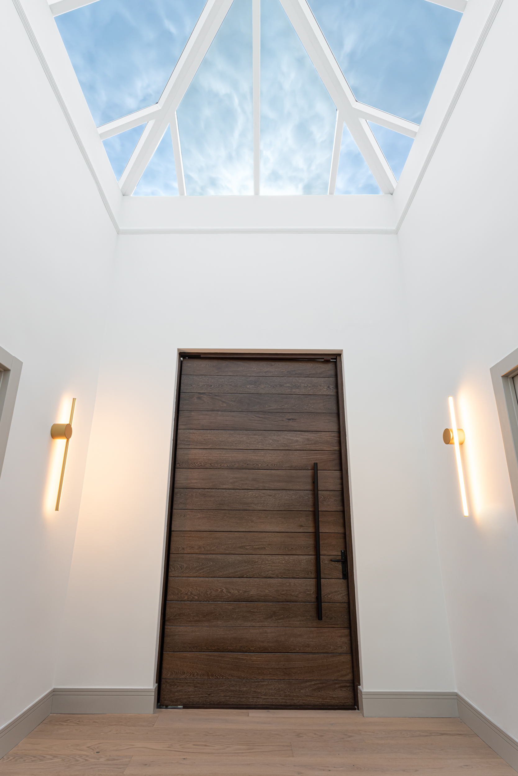 House 2241 entry · skylight, Fort Lauderdale, Photography: Emilio Collavino