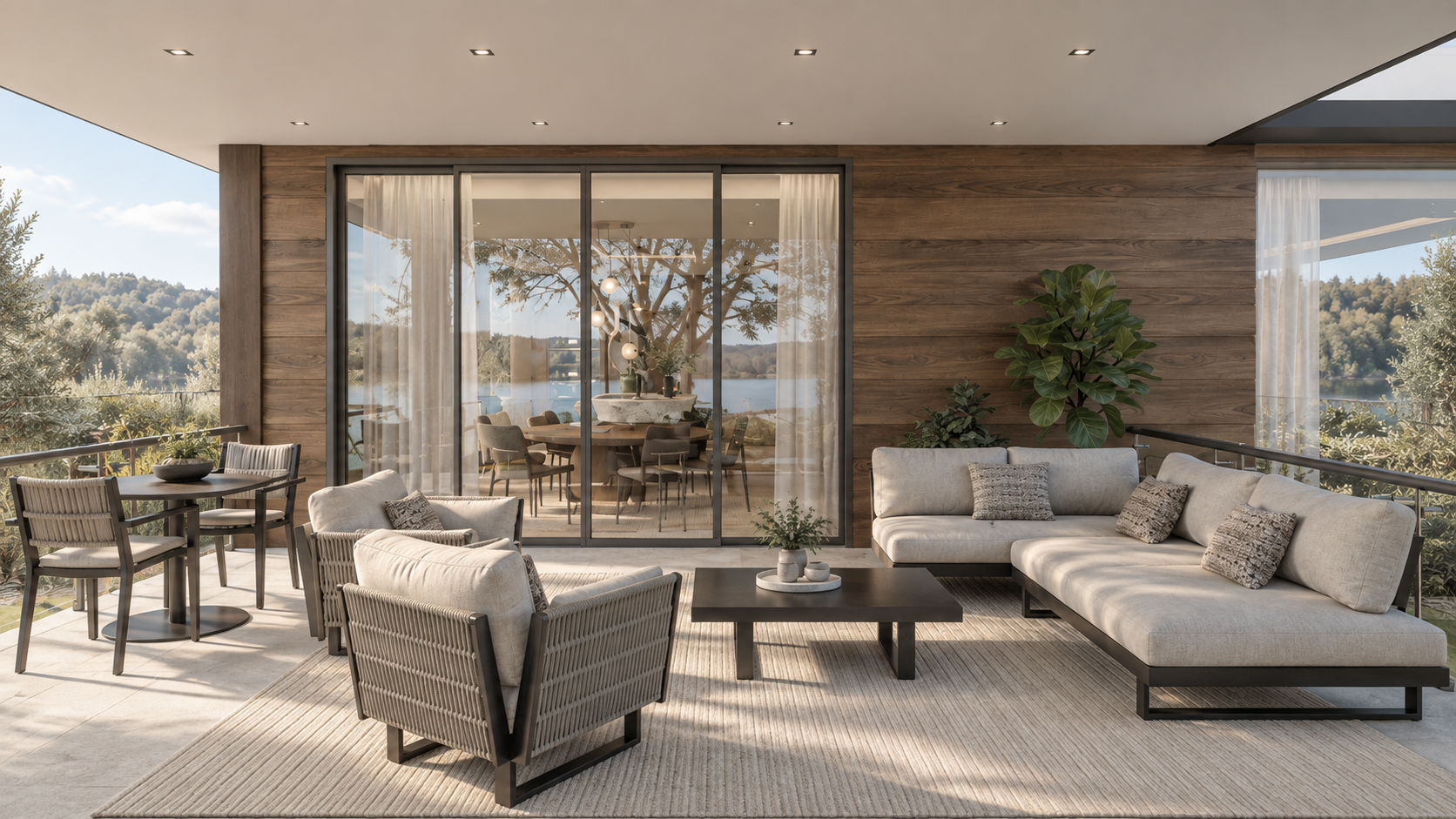 Pines Lake Residence terrace · lounge, Lacruz Design Studio